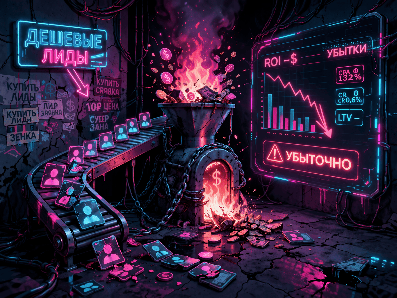 Дешевые лиды и качество заявок