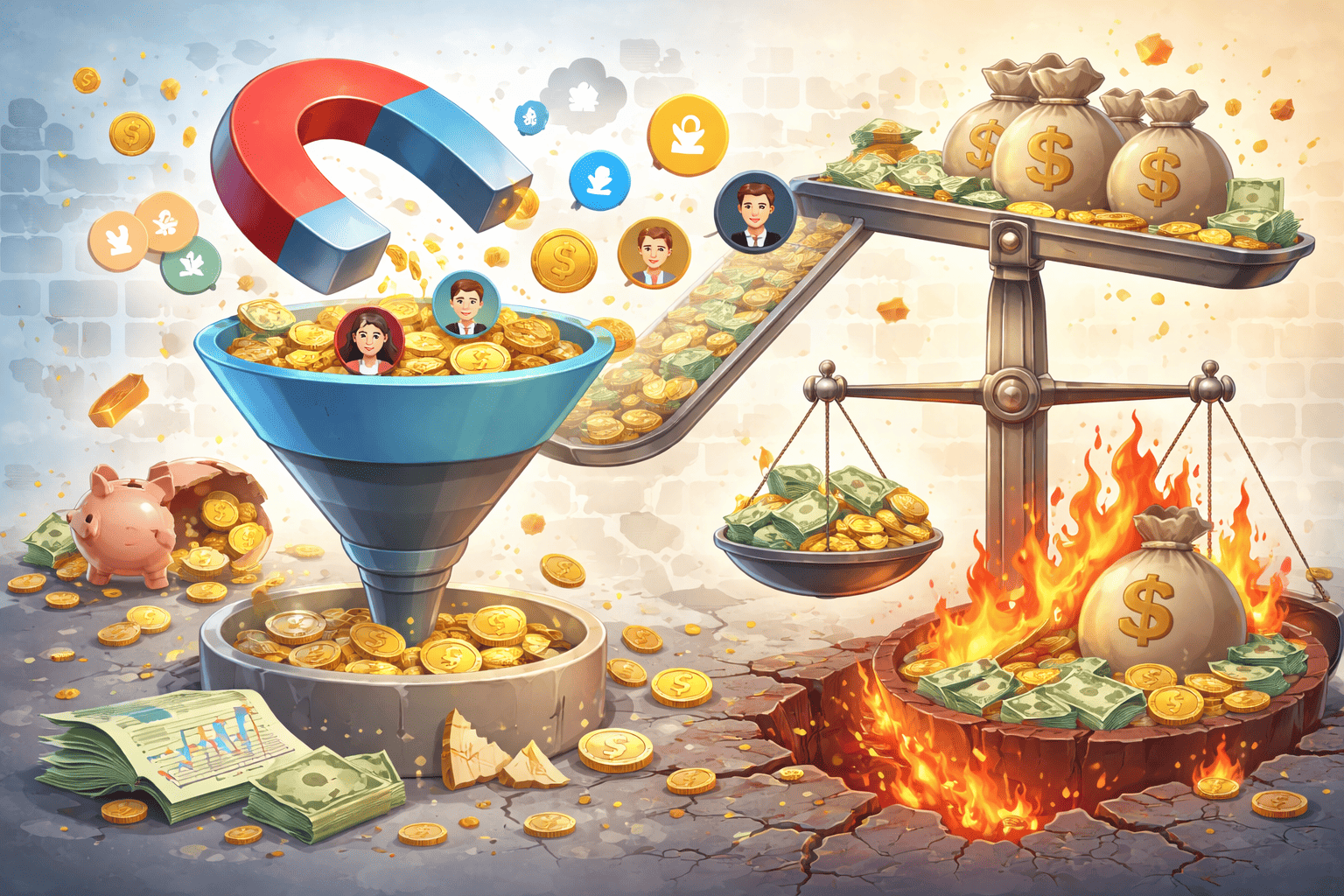 Потеря лидов в воронке