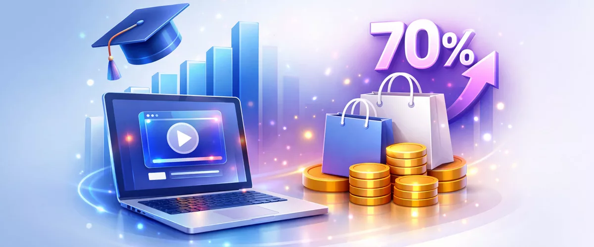 Кейс: как онлайн-курсы увеличили продажи на 70% без роста трафика